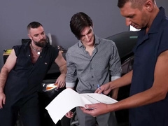 Molten Threeway Aiden Ward Wolfie Braden Shaw and Wrex Wylde