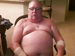 grandpa cum on cam