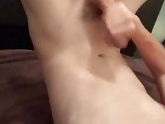Skinny guy cum