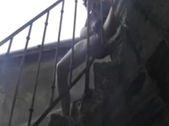 Homeless Hefty-Boner Amateur Jerking