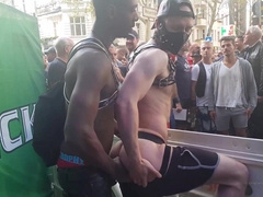 BBC Public Fucking White Slut Fisting Piss