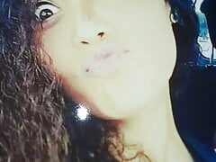 Pretty slut takes cum