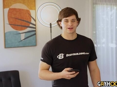 Masterful masturbation from thicc Dillon James