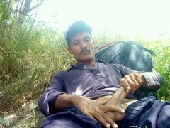 Young boy with impressive size