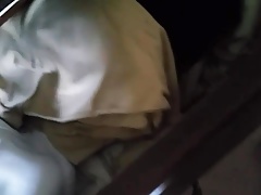 jerking off in stepmoms clothes