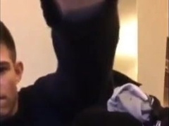 Cute guy jerks his big cock off 2