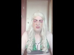 Crossdresser yearns for a man's cock in amateur video with Mark Wright