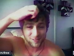 Calvin Banks Is Naked And Touches Himself As Hes Watching