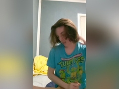 Boy Masturbating Home Alone