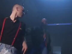 Fetish Men Fuck in the Sling