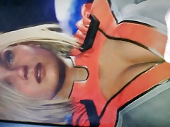 Cum Tribute - Power Girl (Injustice 2)