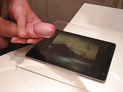 Cum tribute to hot Chiquita85 with slow mo cumshot