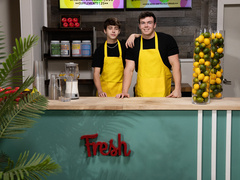 Anal domination leads to huge orgasms on both sides