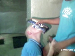 Ryan submissed to the feet of Tahar A top Arab master