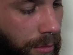 Gay studs have a hardcore threesome fucking