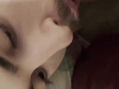 Voraciously deepthroating off my bf - Patrick Rici