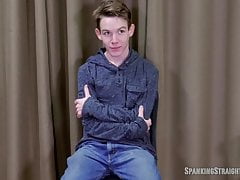 Unemployed Straight Boy Spanked for being Lazy