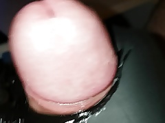 Gloved Handjob with oil