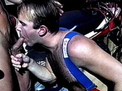 Vintage fucking scene with hot Vince Siciliano and Rob Jones