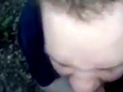 Fat Outdoor Amateur Blowjob