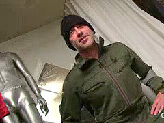 sexually aroused heterosexual Rex draining