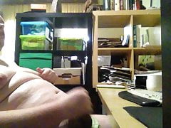 Watching porn and cumming