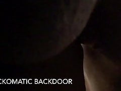 Me, fucking a friend from behind.