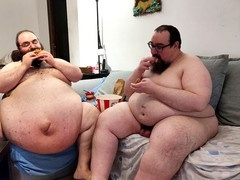 This time it was a tasty KFC snack with handsome gay model Pstbllybcn