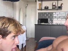 Leo fucks his favorite twink on lingerie