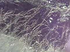 Big cock outdoors pisses