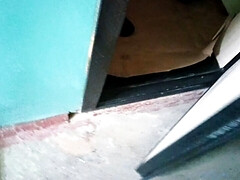 The controller came to check the counters but gave a big cock to a young twink to suck