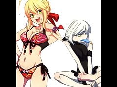 Alter & Saber bukkake figures by FL 75