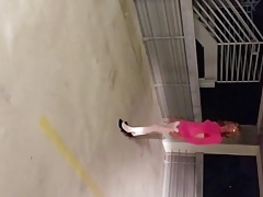 Crossdresser in public