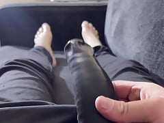 Latex cock Sheath & Latex Toe socks