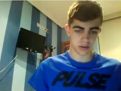 Spanish 18y Cutie Cums On Cam Big Cock Big Load