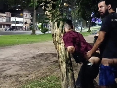 CUB CRAMMED MY BUTT WITH JIZM IN THE SQUARE.