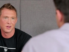 ierce Hartman and Derrick Dime ride lengthy cocks until they ejaculate in t