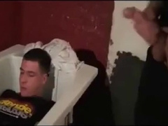 3 English Chav Twunks Enjoy Water sports Poking