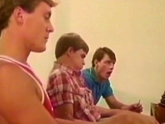 Peter North shows off his size