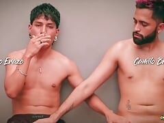 Bareback Anal with Handsome Latino Boy