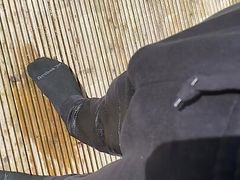 Pissy pants and feet in the morning