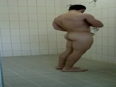 Hot Hunk Open Shower