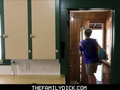 Super-hot Towheaded Youngster Grandson Lovemaking With Wolf Grandfather In Kitchen