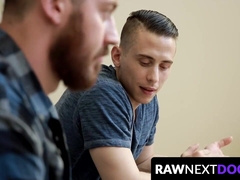RawNextDoor.com - Dreams come true for Mark Long Dalton Riley and Martin in threesome