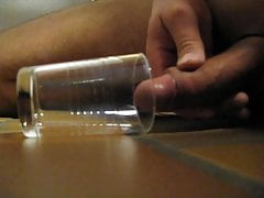 cumming twice in a glass