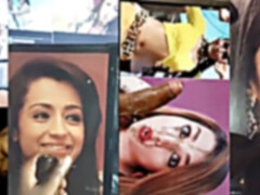 Trisha Krishnan jizz tribute montage Part-two