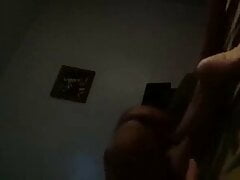 After massage fuck