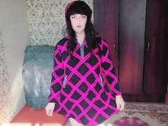 Crimson Hat Fairytale Main Actress in Transgender Princess Fashion. WHAT DO YOU THINK ABOUT THIS