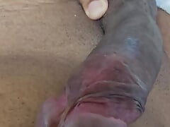 Horny Morning Touching and Teasing My Dick
