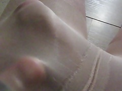 cum in pantyhose